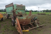 Picadora Fraga de 2 Mts de corte, con carro forrajero de dos