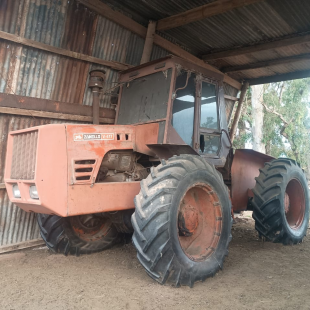 ZANELLO ARTICULADO 417, CON MOTOR DEUTZ COPIA, CAJA DE 3, DOBLE COMANDO HIDRAULICO. EN FUNCIONAMIENTO. 