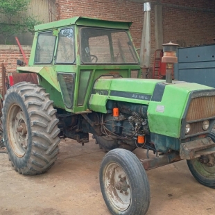 DEUTZ AX 110 L, CON CABINA, DOBLE EMBRAGUE Y RODADO 18.4.34, EN PERFECTO FUNCIONAMIENTO.