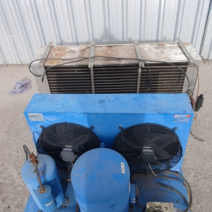 4 MOTORES ENFRIADORES PARA CAMARAS DE FRIOS CON SUS FORZADORES. 